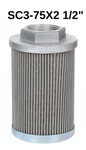 [SC3-75X2 1/2"] SUCTION STRAINER